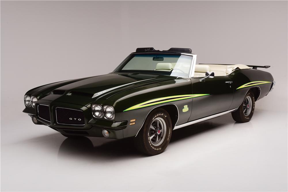 1971 PONTIAC GTO JUDGE CONVERTIBLE