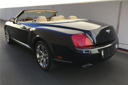 2008 BENTLEY CONTINENTAL GTC CONVERTIBLE