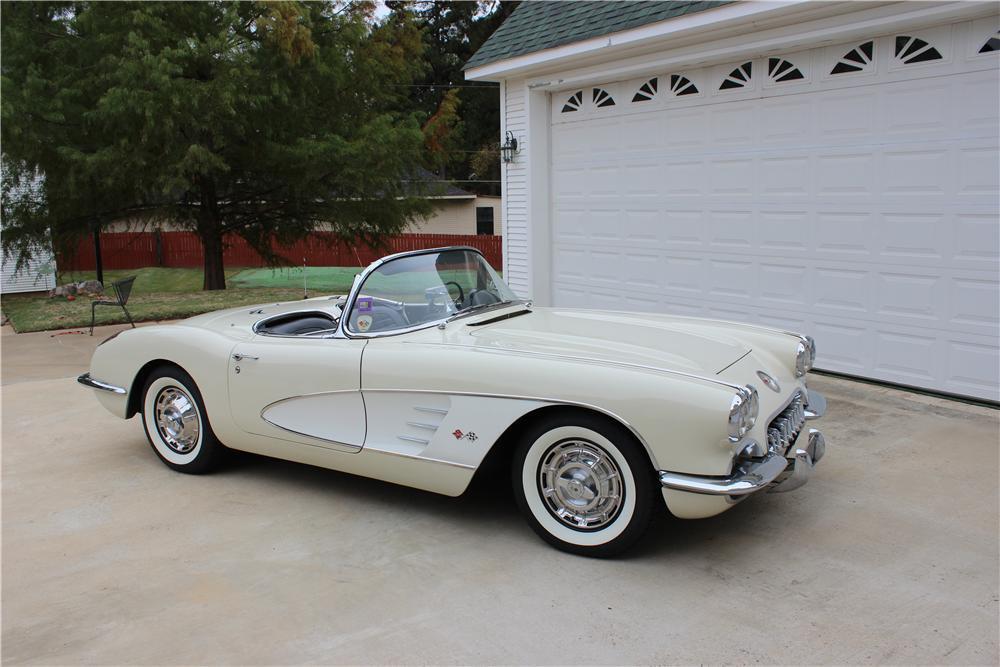 1959 CHEVROLET CORVETTE 283/250 CONVERTIBLE