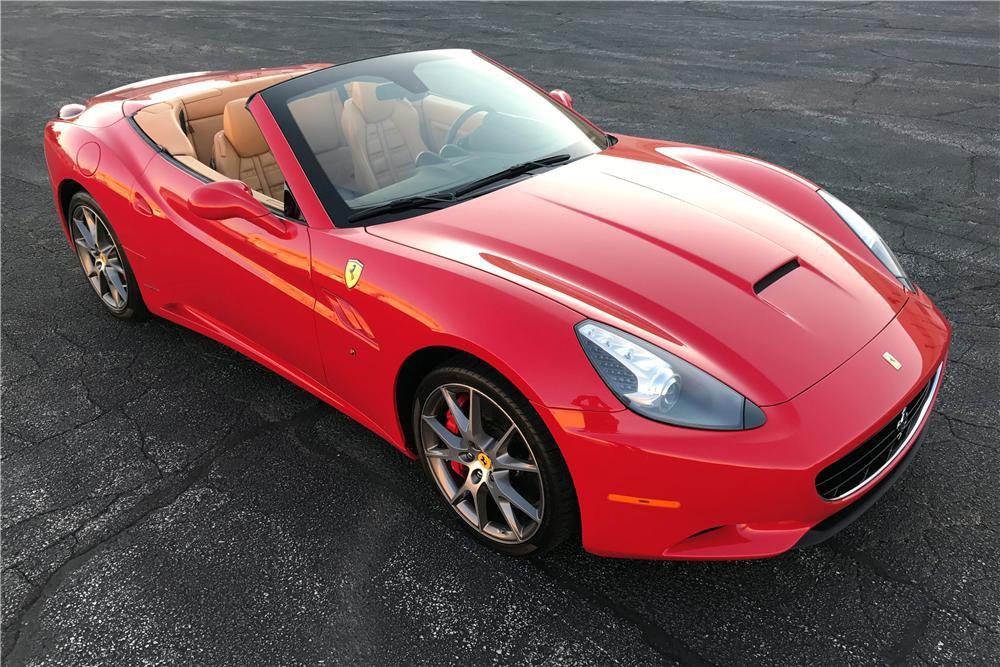 2014 FERRARI CALIFORNIA CONVERTIBLE