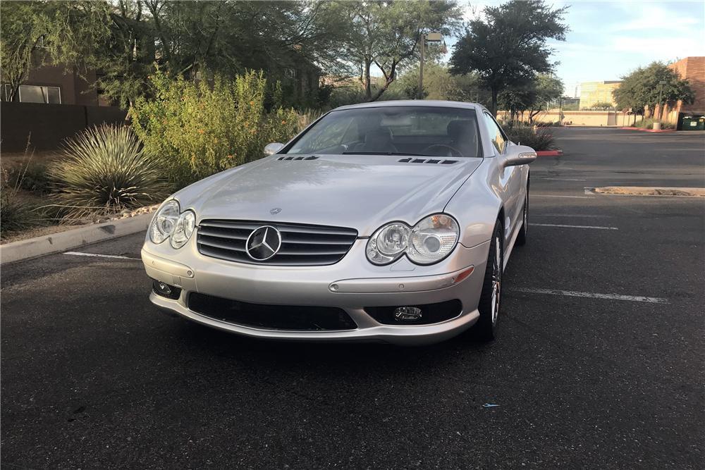 2003 MERCEDES-BENZ SL500 CONVERTIBLE