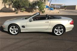 2003 MERCEDES-BENZ SL500 CONVERTIBLE COUPE