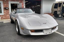 1981 CHEVROLET CORVETTE 350/190