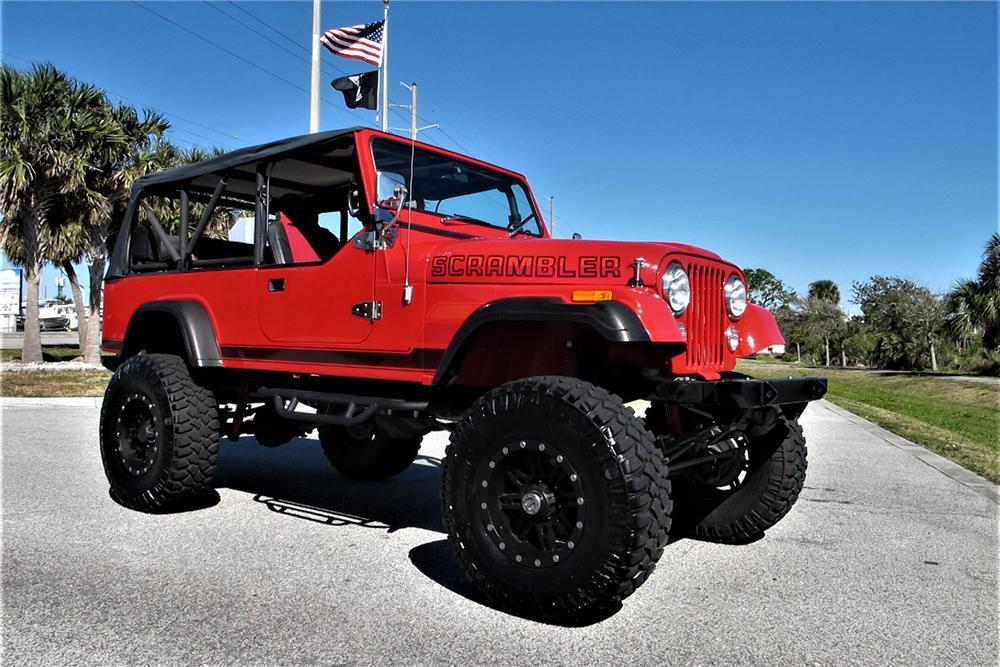 1984 JEEP CJ8 CUSTOM SCRAMBLER