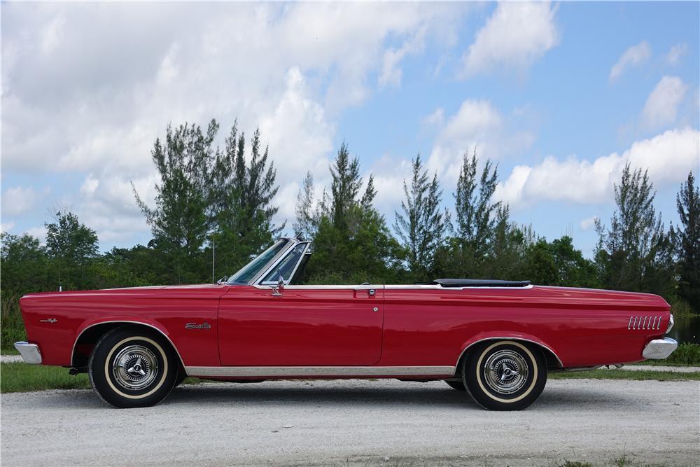 1965 PLYMOUTH SATELLITE CONVERTIBLE