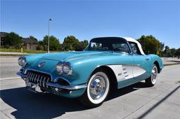 1958 CHEVROLET CORVETTE 283/245 CONVERTIBLE