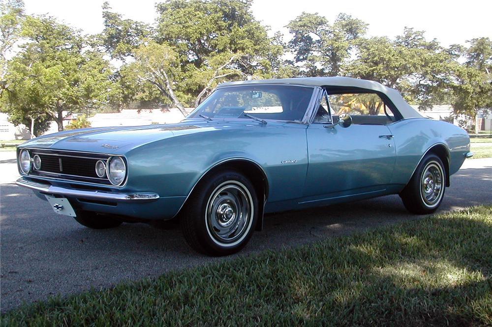 1967 CHEVROLET CAMARO CONVERTIBLE