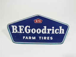 1950S BFGOODRICH FARM TIRES TIN DEALERSHIP SIGN