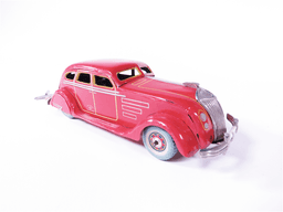 1930S CHRYSLER AIR FLOW KEY-WIND TIN LITHO TOY CAR