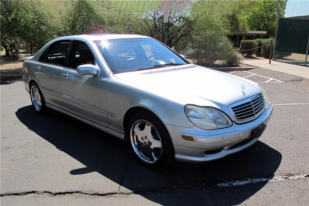 2002 MERCEDES-BENZ S55 AMG SEDAN