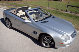 2005 MERCEDES-BENZ SL500 CONVERTIBLE