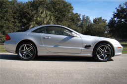 2005 MERCEDES-BENZ SL500 CONVERTIBLE