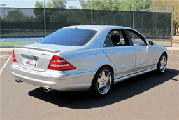 2002 MERCEDES-BENZ S55 AMG SEDAN