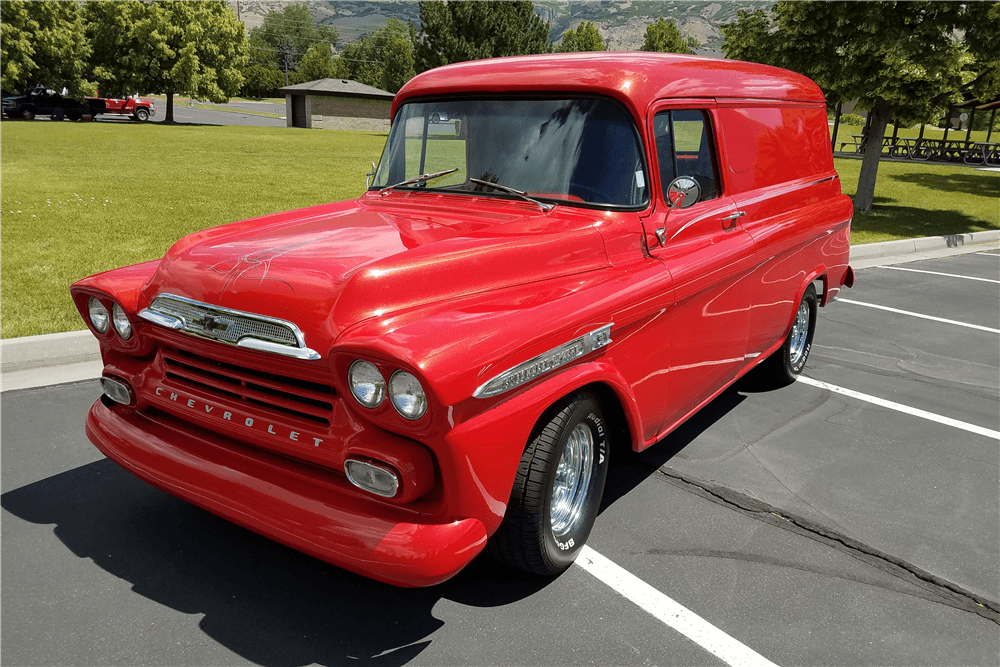 1959 CHEVROLET APACHE CUSTOM PANEL TRUCK