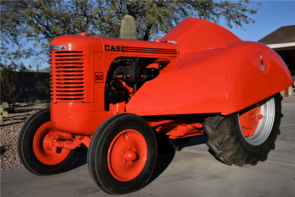 1949 CASE SO ORCHARD STREAMLINE TRACTOR