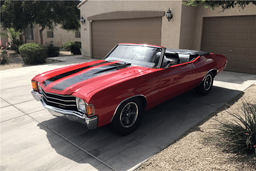 1972 CHEVROLET CHEVELLE MALIBU CONVERTIBLE