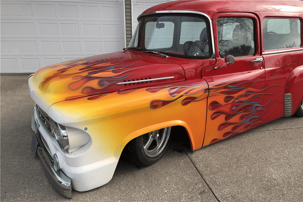 1959 DODGE D100 CUSTOM TOWN WAGON