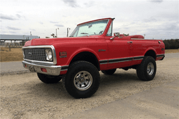 1972 CHEVROLET K5 BLAZER CONVERTIBLE