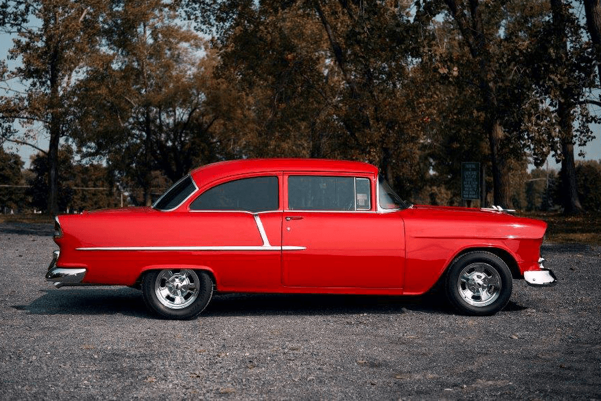 1955 CHEVROLET 210 CUSTOM 2-DOOR POST