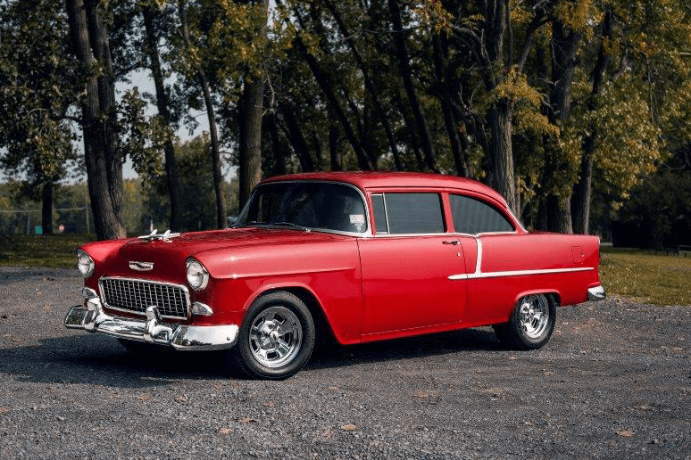 1955 CHEVROLET 210 CUSTOM 2-DOOR POST