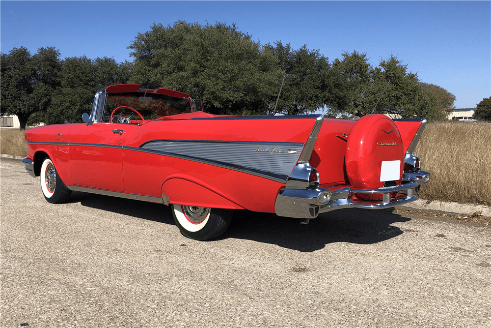 1957 CHEVROLET BEL AIR FI CONVERTIBLE