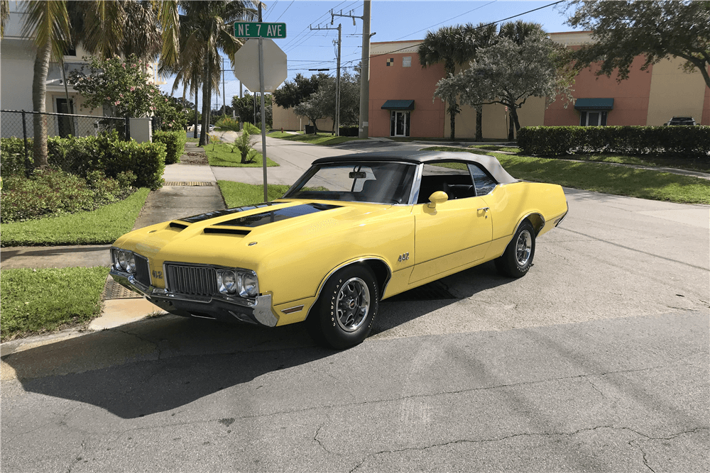 1970 OLDSMOBILE 442 CONVERTIBLE