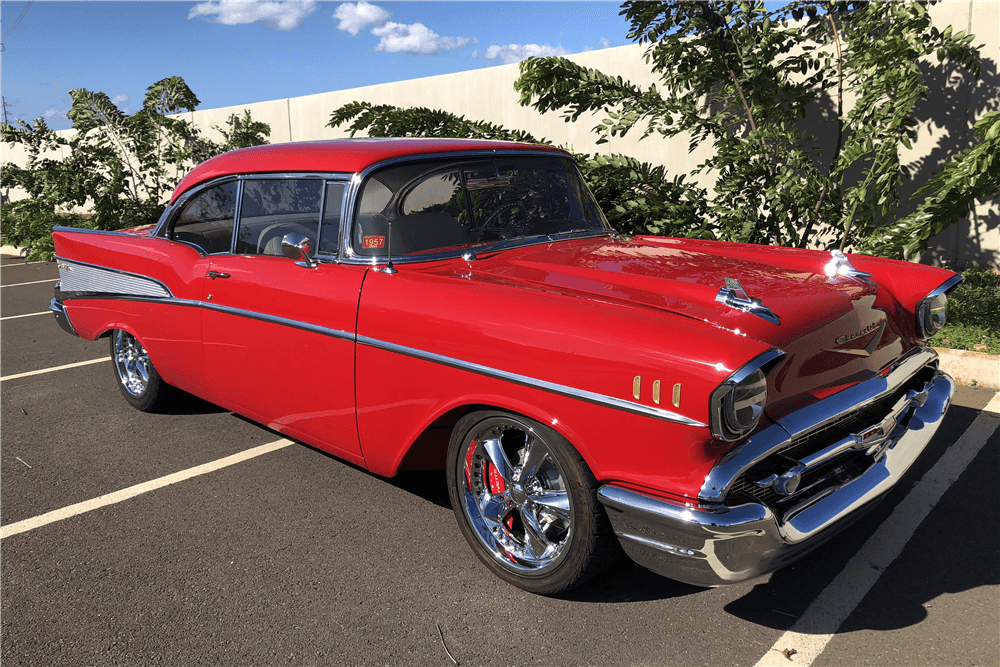 1957 CHEVROLET BEL AIR CUSTOM HARDTOP