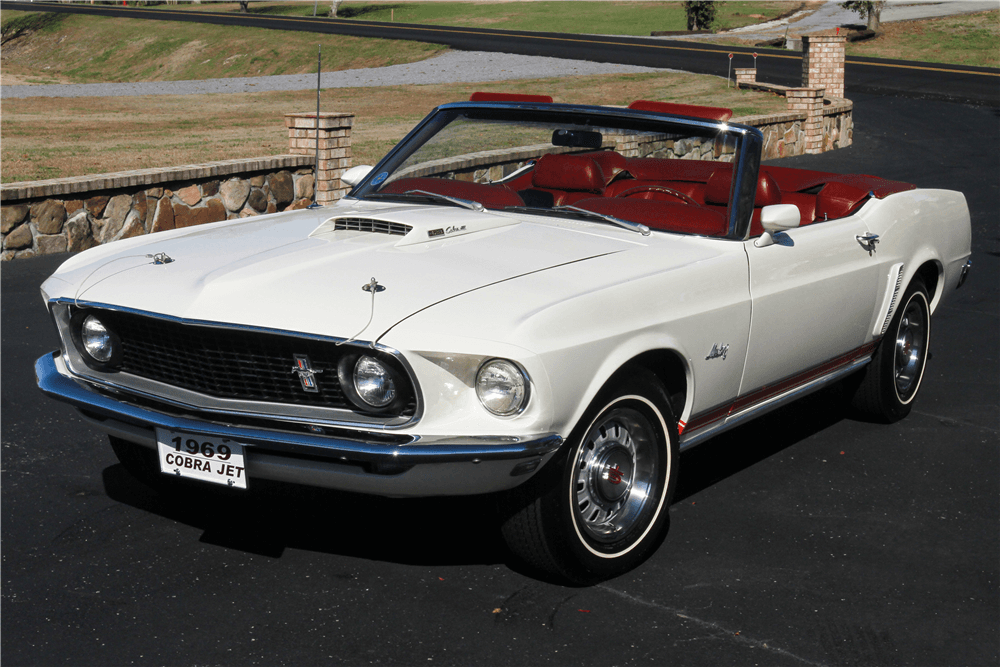1969 FORD MUSTANG GT 428 CJ CONVERTIBLE