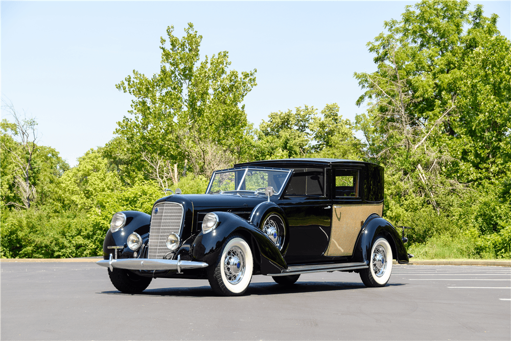 1937 LINCOLN MODEL K PANEL BROUGHAM