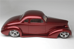 1937 CHEVROLET MASTER DELUXE CUSTOM COUPE CAVALLO ROSSA