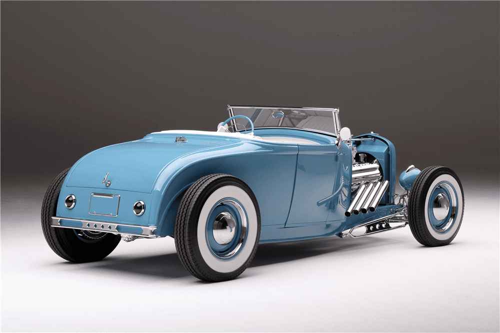 1931 FORD CUSTOM ROADSTER BLUE BAYOU