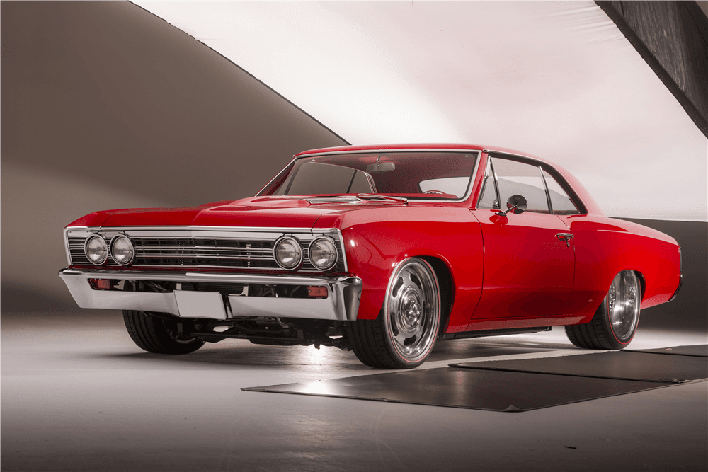 1967 CHEVROLET CHEVELLE CUSTOM COUPE