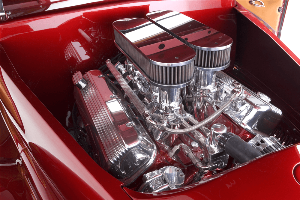 1937 CHEVROLET MASTER DELUXE CUSTOM COUPE CAVALLO ROSSA