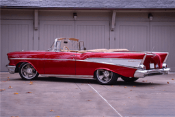 1957 CHEVROLET BEL AIR CUSTOM CONVERTIBLE