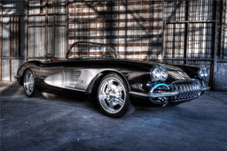 1958 CHEVROLET CORVETTE CUSTOM CONVERTIBLE