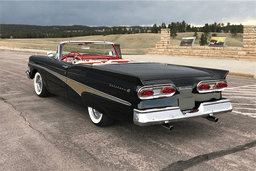 1958 FORD FAIRLANE 500 SKYLINER CUSTOM CONVERTIBLE