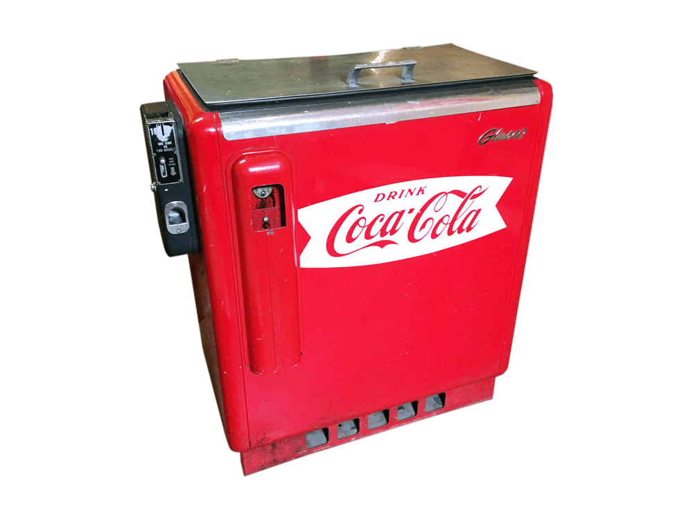 1950S COCA-COLA COIN-OPERATED SODA MACHINE