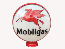 1930S MOBIL OIL GASOLINE GAS PUMP GLOBE