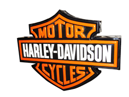 LARGE HARLEY-DAVIDSON LIGHT-UP DEALERSHIP SIGN