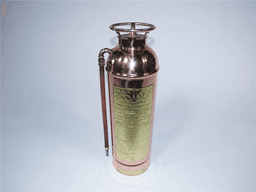 1920S-30S ESSANAY SODA-ACID BRASS FIRE EXTINGUISHER