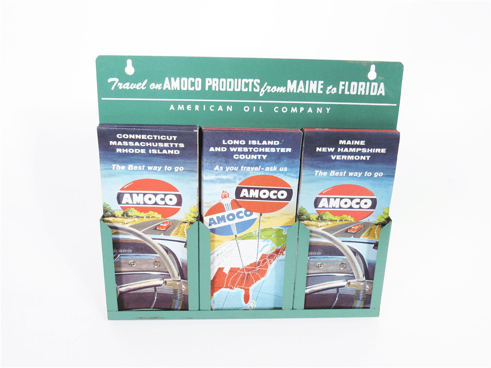 1950S AMOCO GASOLINE SERVICE STATION MAP RACK