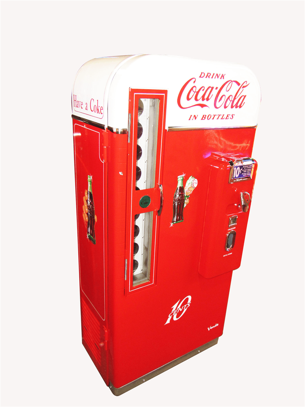 1950S COCA-COLA COIN-OPERATED SODA MACHINE