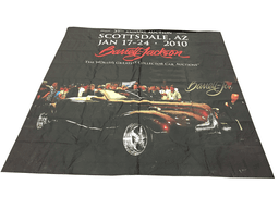 ADDENDUM ITEM - AUTHENTIC SCOTTSDALE 2010 BARRETT-JACKSON EVENT STAGE PROMOTIONAL BANNER.