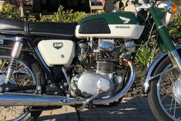 1968 HONDA CB350 MOTORCYCLE