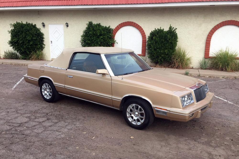 1983 CHRYSLER LEBARON CONVERTIBLE