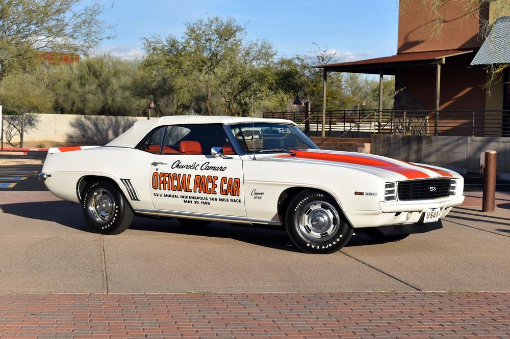 1969 CHEVROLET CAMARO INDY PACE CAR CONVERTIBLE