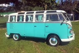 1973 VOLKSWAGEN CUSTOM 23-WINDOW SAMBA BUS