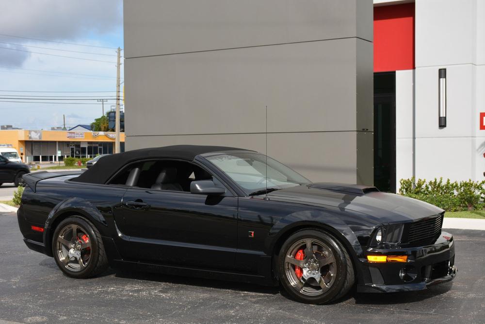 2009 FORD MUSTANG ROUSH STAGE 3 BLACKJACK GT PREMIUM CONVERTIBLE