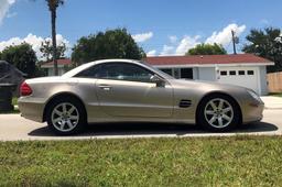 2003 MERCEDES-BENZ SL500 ROADSTER