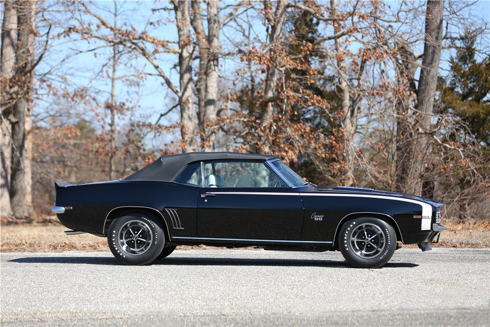 1969 CHEVROLET CAMARO SS CONVERTIBLE